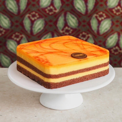 Mango cake - vegan