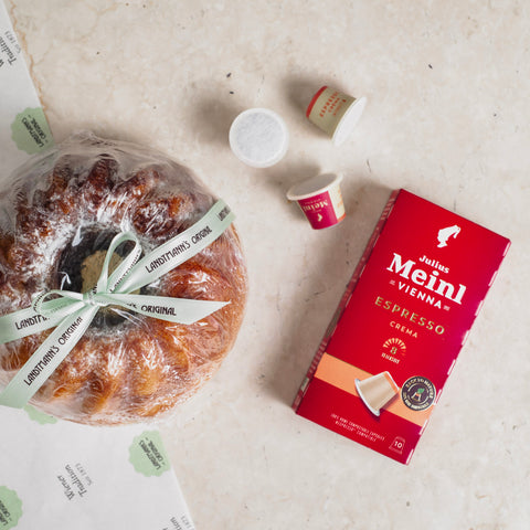 Viennese coffee snack espresso