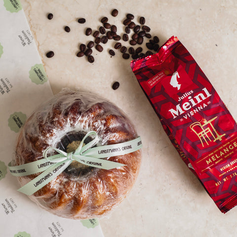 Viennese coffee snack melange