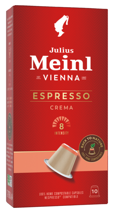Meinl Espresso Crema capsules 10 pieces