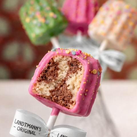 Marmor Guglhupf Cake Pops (3 Stück)