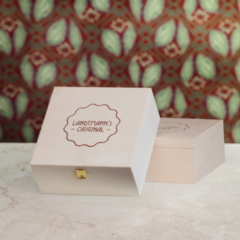 Marmor Guglhupf Minis in Holzdose (4x50g)